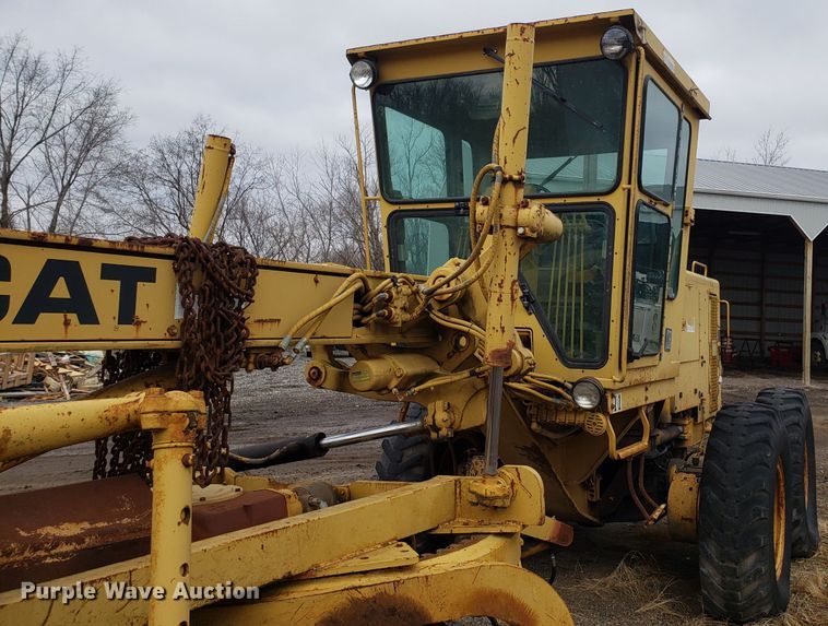 image for item GA9474 1988 Caterpillar 120G motor grader