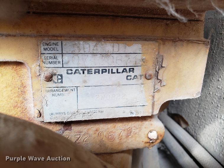 image for item GA9474 1988 Caterpillar 120G motor grader
