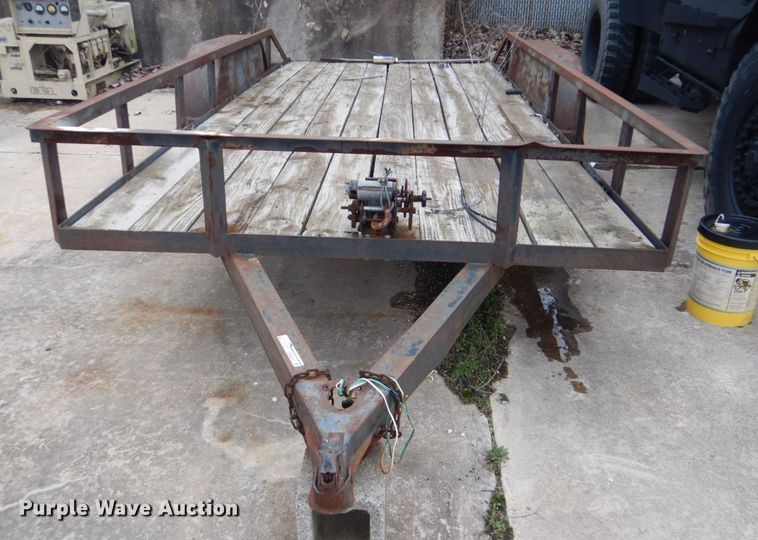 image for item GD9023 Shop built utility trailer