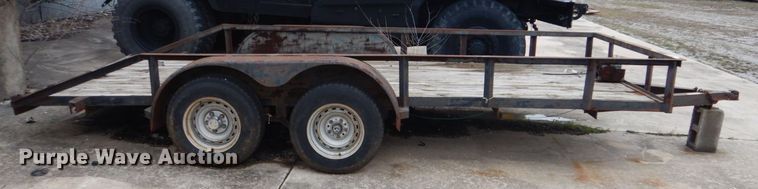 image for item GD9023 Shop built utility trailer