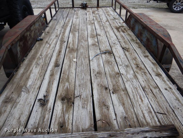 image for item GD9023 Shop built utility trailer