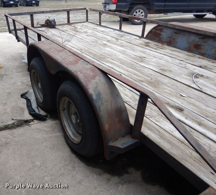 image for item GD9023 Shop built utility trailer