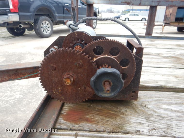 image for item GD9023 Shop built utility trailer