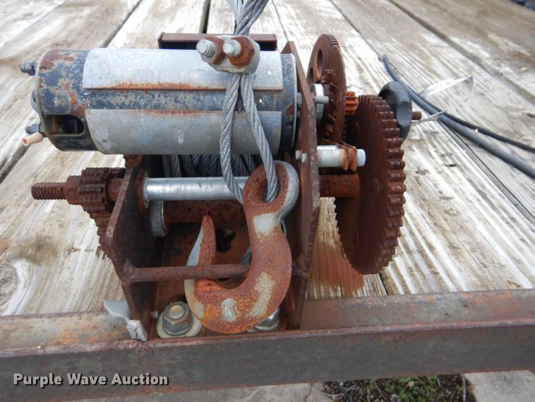 image for item GD9023 Shop built utility trailer