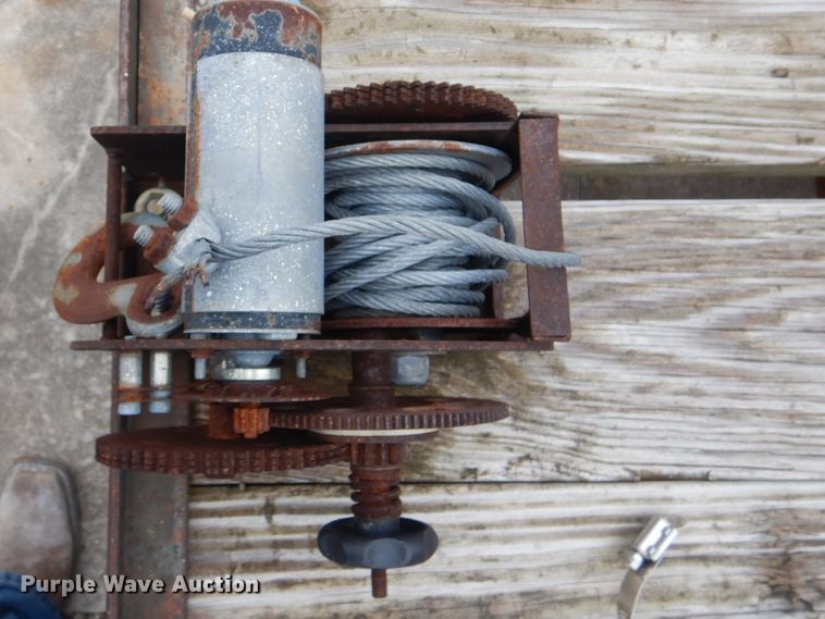 image for item GD9023 Shop built utility trailer