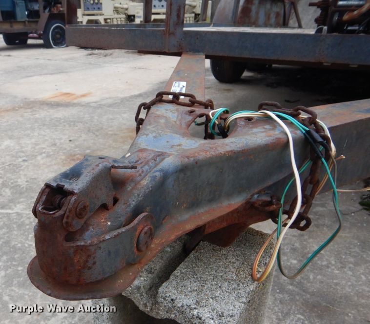 image for item GD9023 Shop built utility trailer