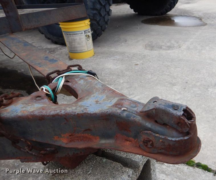 image for item GD9023 Shop built utility trailer