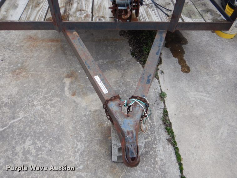 image for item GD9023 Shop built utility trailer