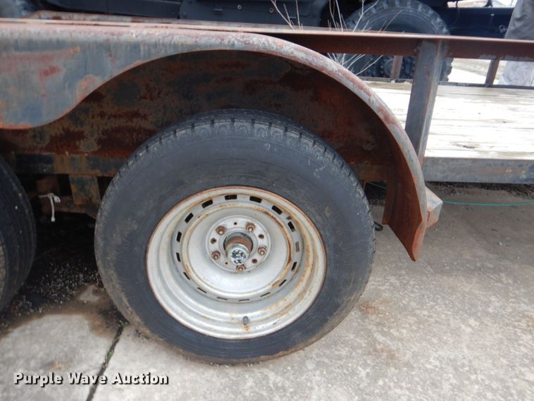 image for item GD9023 Shop built utility trailer