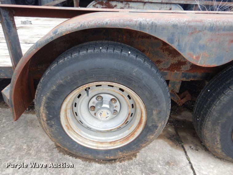 image for item GD9023 Shop built utility trailer