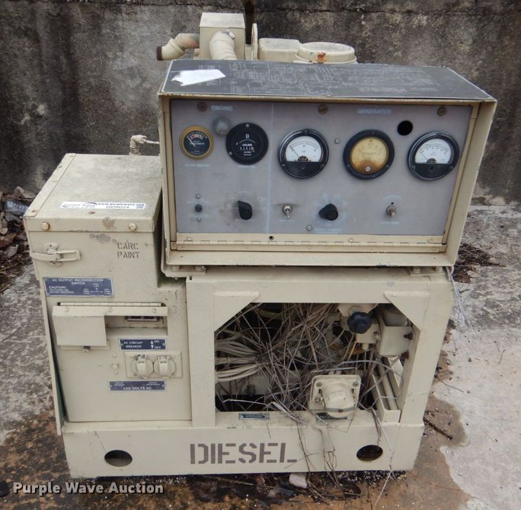 image for item GD9024 1982 Onan MEP-002A generator