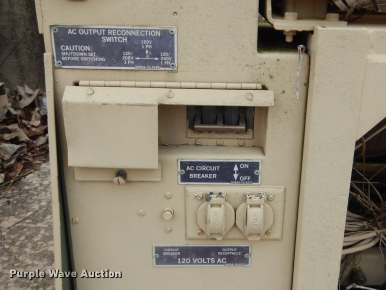 image for item GD9024 1982 Onan MEP-002A generator