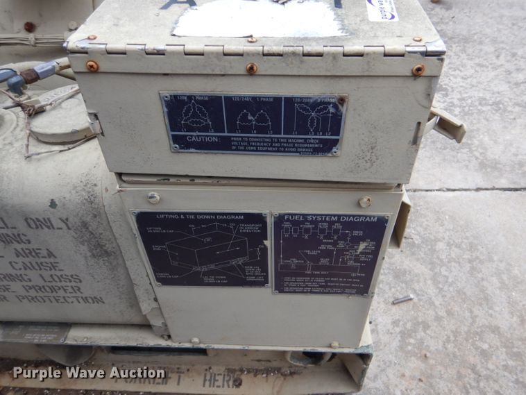 image for item GD9025 2011 Onan MEP-002A generator