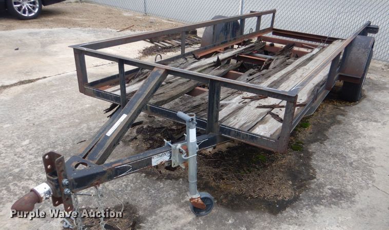 image for item GD9027 Shop built utility trailer