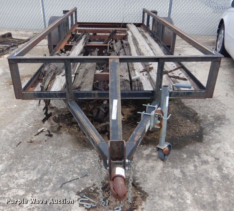 image for item GD9027 Shop built utility trailer