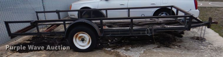 image for item GD9027 Shop built utility trailer