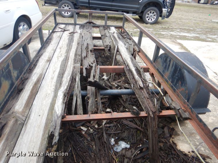 image for item GD9027 Shop built utility trailer