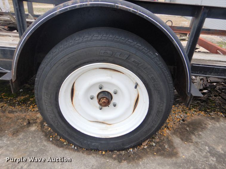 image for item GD9027 Shop built utility trailer