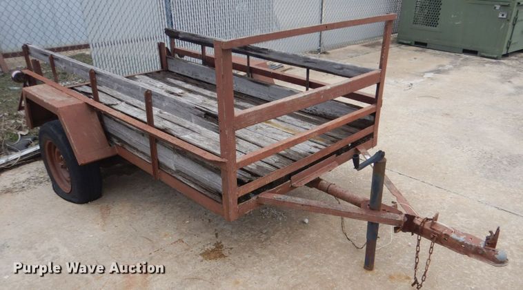 image for item GD9029 Shop built utility trailer