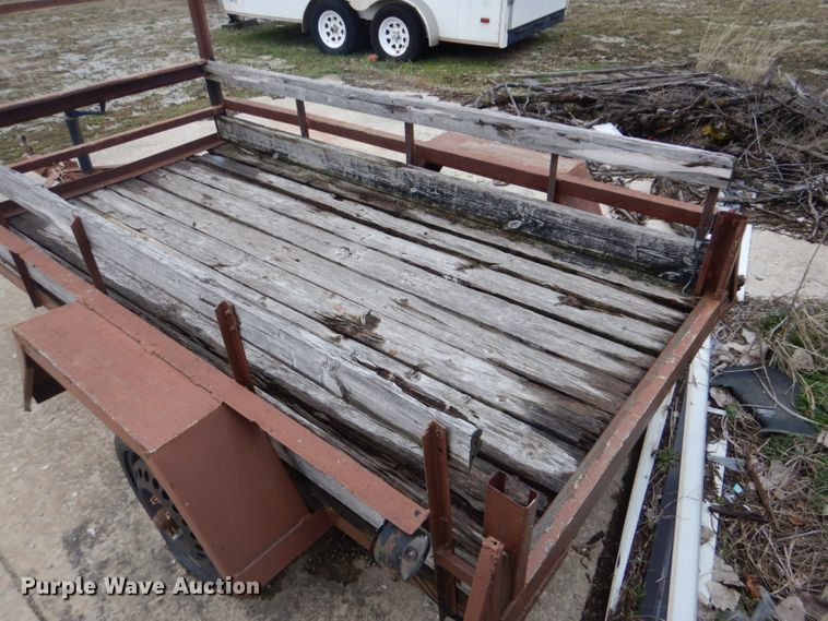 image for item GD9029 Shop built utility trailer