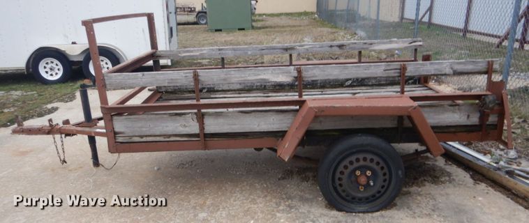 image for item GD9029 Shop built utility trailer