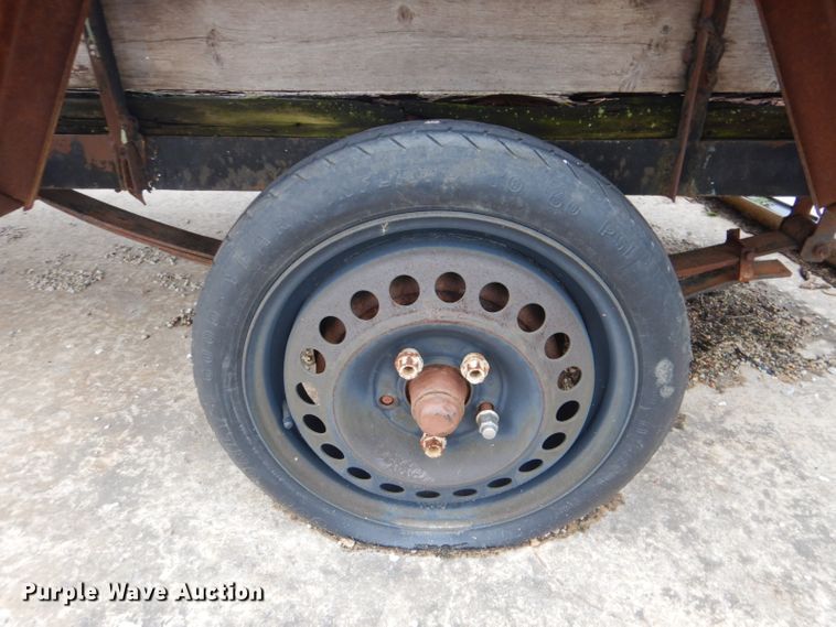 image for item GD9029 Shop built utility trailer