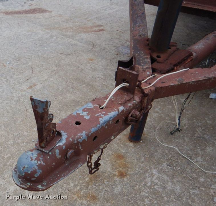 image for item GD9029 Shop built utility trailer