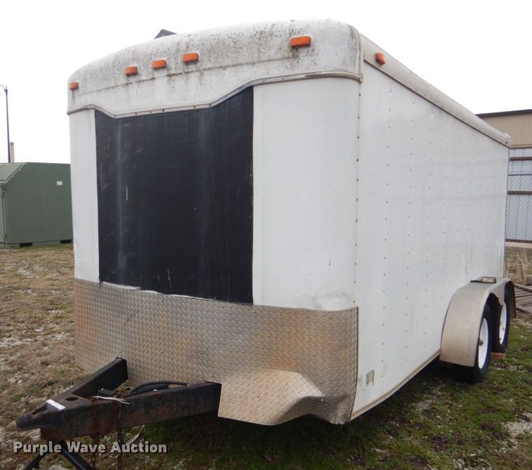 image for item GD9030 Shop built enclosed cargo trailer