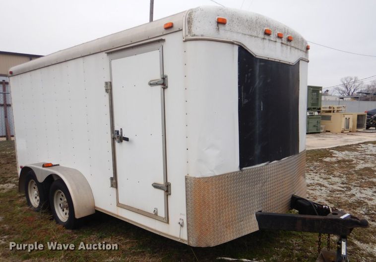 image for item GD9030 Shop built enclosed cargo trailer