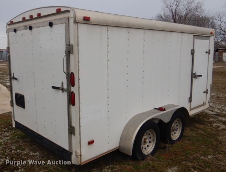 image for item GD9030 Shop built enclosed cargo trailer