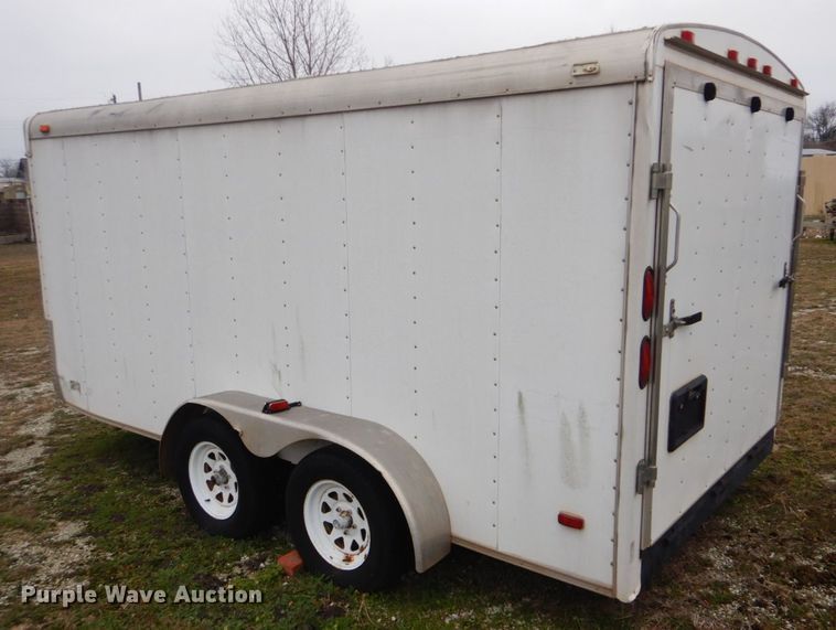 image for item GD9030 Shop built enclosed cargo trailer