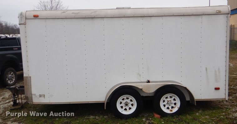 image for item GD9030 Shop built enclosed cargo trailer