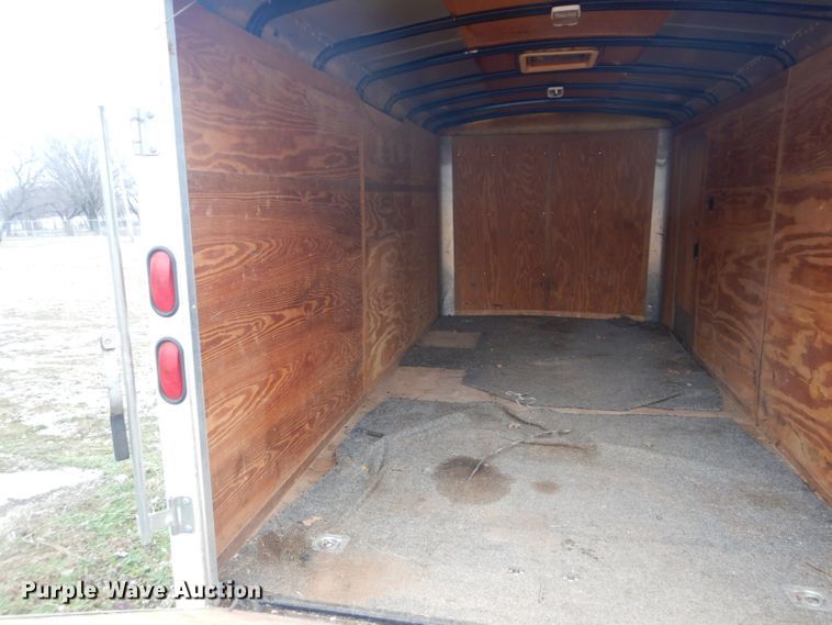 image for item GD9030 Shop built enclosed cargo trailer