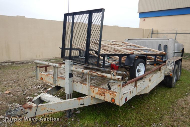 image for item GD9031 Shop built utility trailer