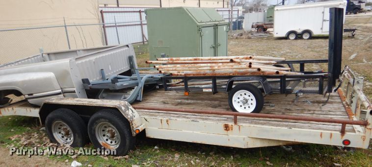 image for item GD9031 Shop built utility trailer