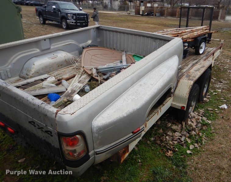 image for item GD9031 Shop built utility trailer