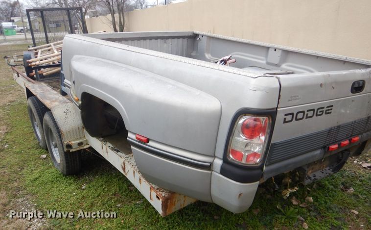 image for item GD9031 Shop built utility trailer