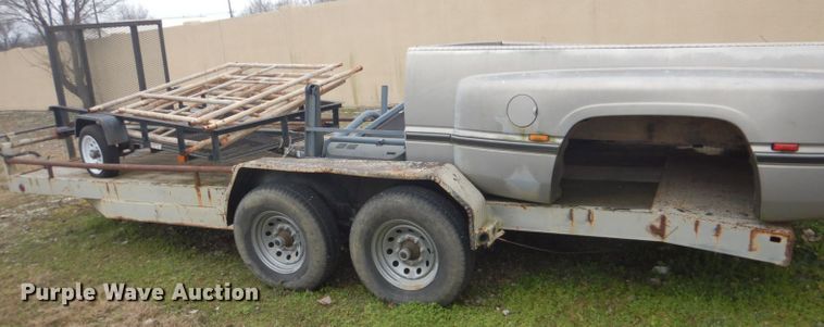 image for item GD9031 Shop built utility trailer