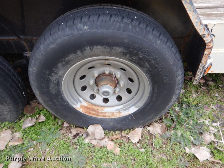 image for item GD9031 Shop built utility trailer