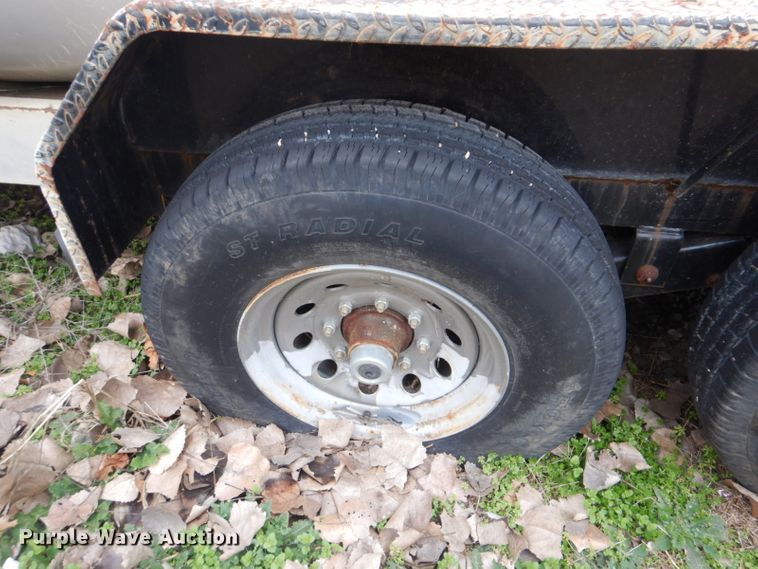 image for item GD9031 Shop built utility trailer