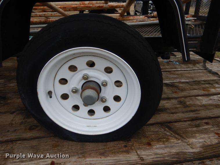 image for item GD9031 Shop built utility trailer