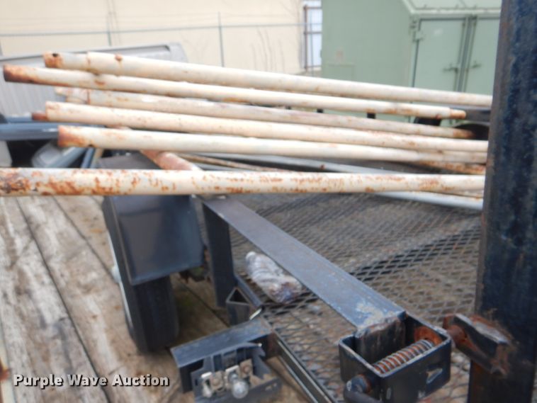 image for item GD9031 Shop built utility trailer