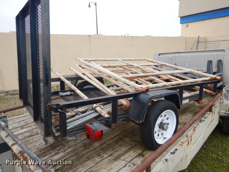 image for item GD9031 Shop built utility trailer