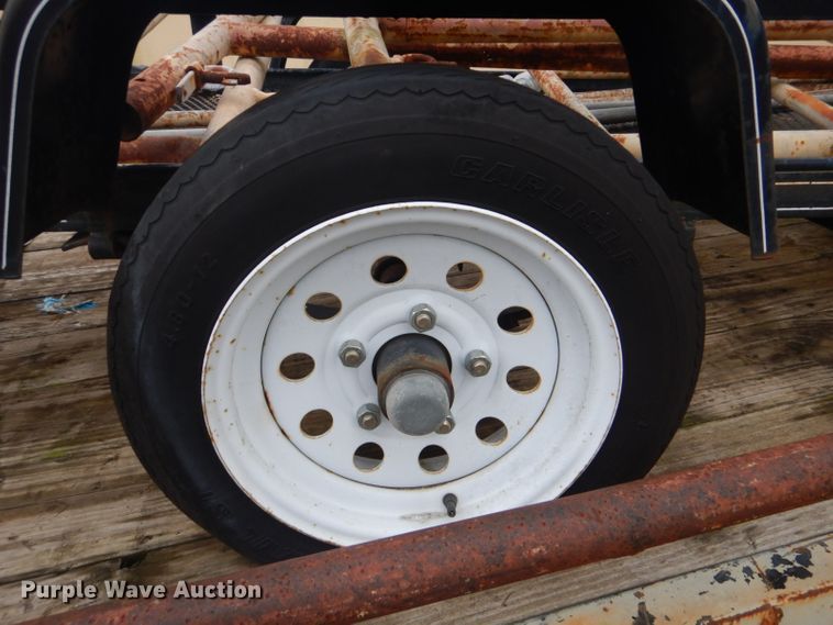 image for item GD9031 Shop built utility trailer