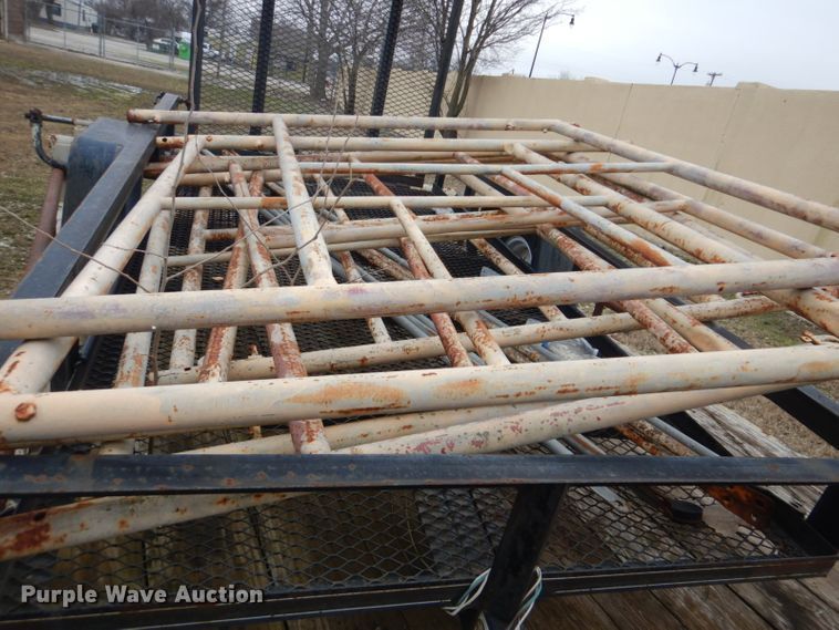 image for item GD9031 Shop built utility trailer