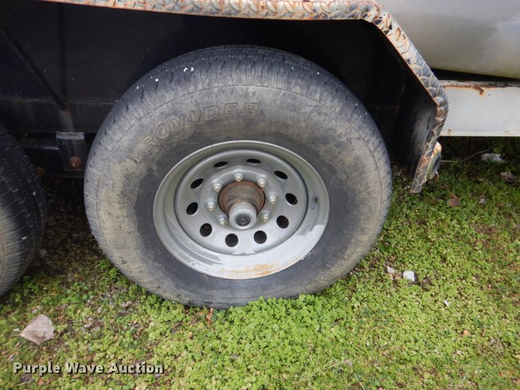 image for item GD9031 Shop built utility trailer