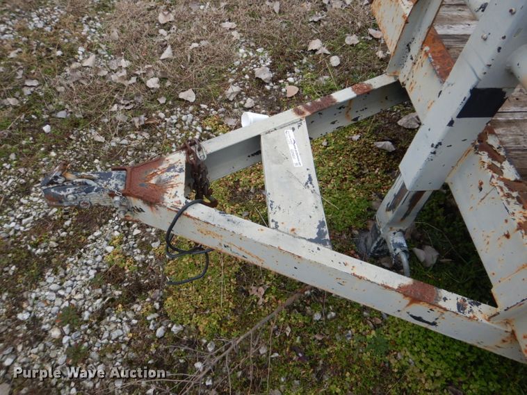 image for item GD9031 Shop built utility trailer