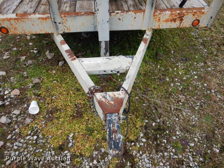 image for item GD9031 Shop built utility trailer