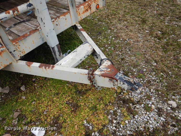 image for item GD9031 Shop built utility trailer