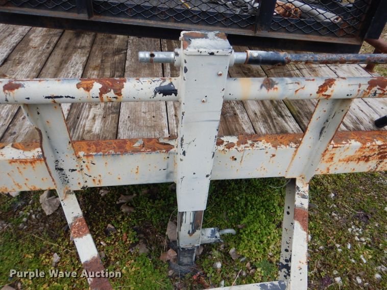 image for item GD9031 Shop built utility trailer